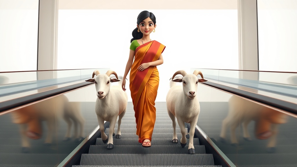 Goats on the Escalator: Samastipur Station's Surprising Viral Moment