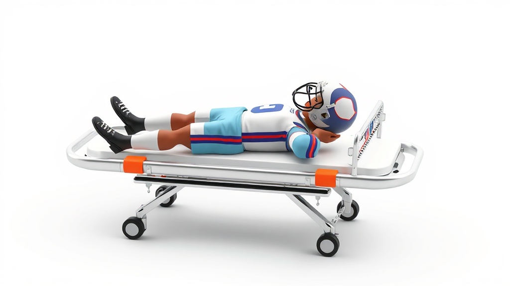 Giants Star Receiver Nabers Carted Off with Leg Injury
