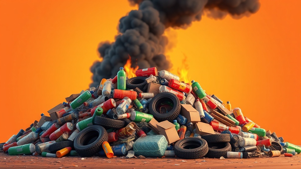 Resident Fined Nearly £2,000 for Illegal Dumping and Burning Waste Near Recycling Center