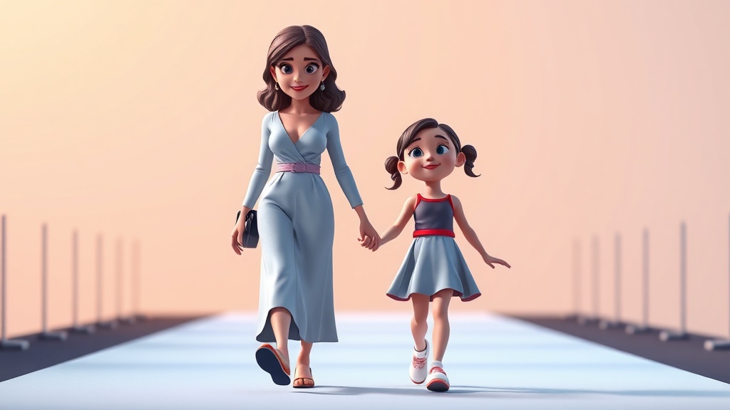 Aunt and Niece Shine at Empowering Fashion Show for Down Syndrome