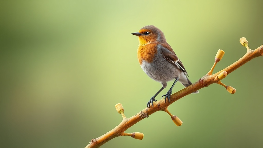 Tiny Goldcrest Shines Bright Amid Changing Moor Landscape