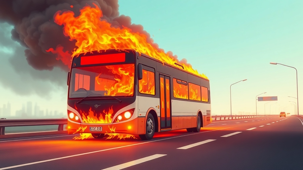Deadly Bus Fire Leaves Passengers Trapped Near Kurnool