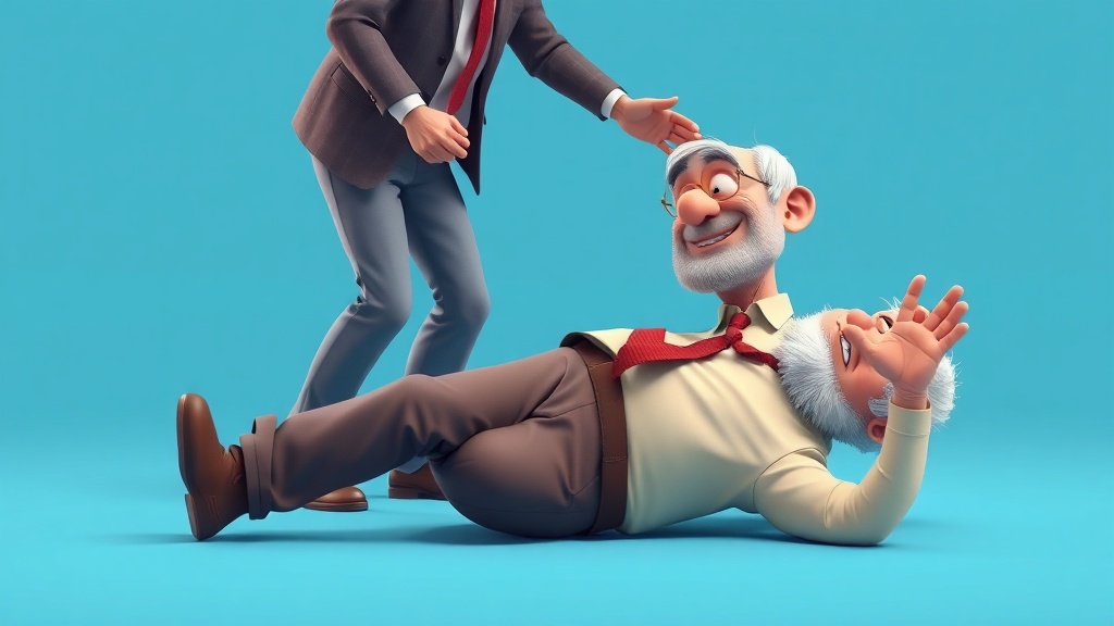 Veteran Bollywood Star Jeetendra Takes Tumble at Prayer Meet