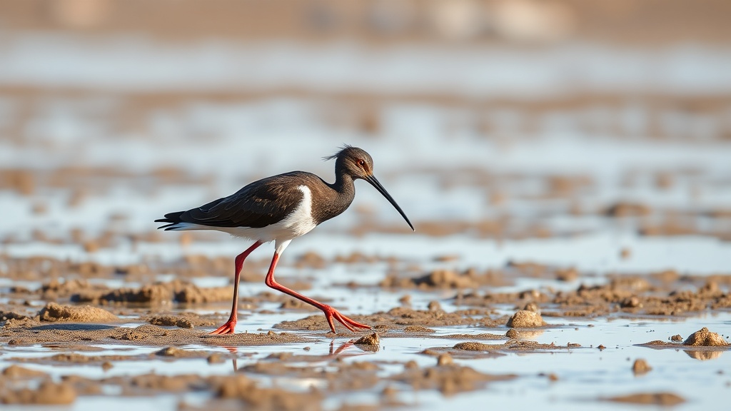 Poole Harbour Hosts Thousands of Migratory Black-Tailed Godwits